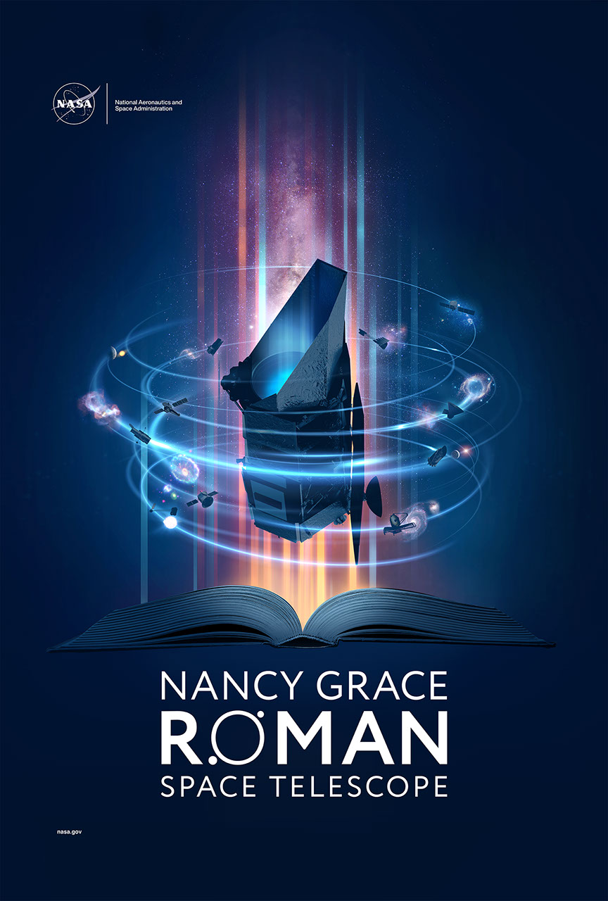 Nancy Grace Roman Space Telescope Poster