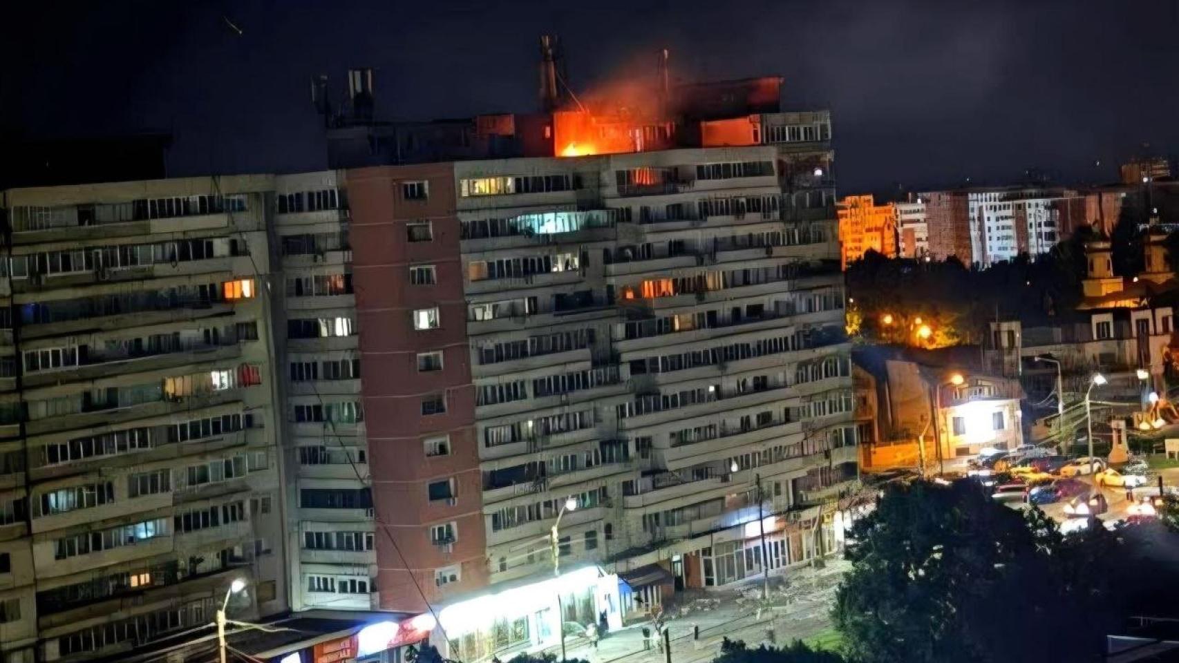 Un dron ruso impacta contra un edificio en Rumanía cerca de la frontera con Ucrania: hay dos heridos leves