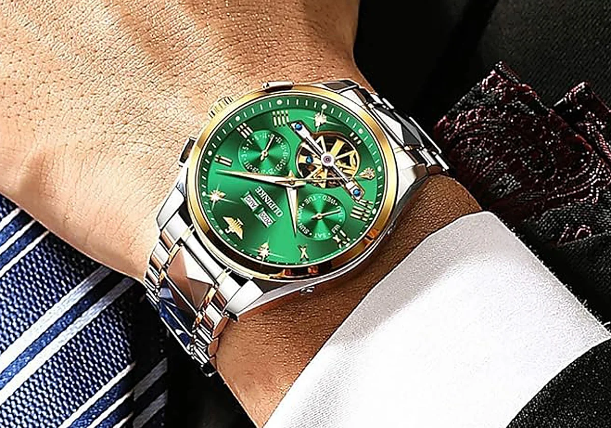 Si te gusta la relojería, no te pierdas estos elegantes relojes con esfera verde bosque