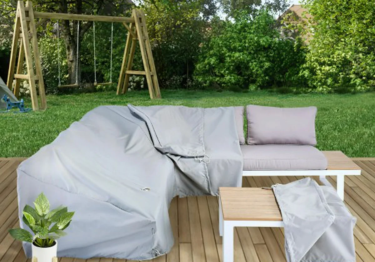 Estas fundas de jardín ofrecen protección contra la lluvia y el polen