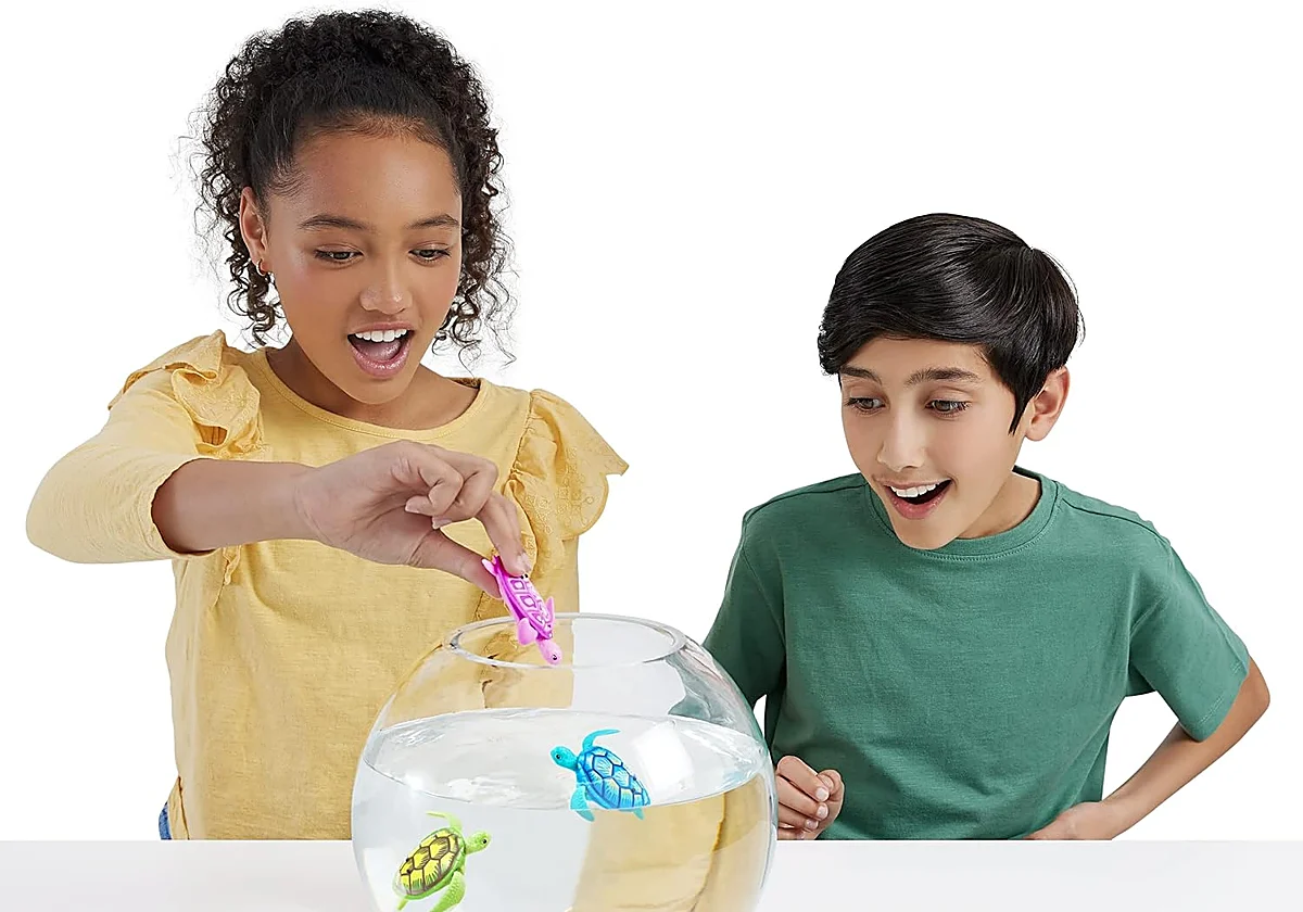 Sorprende con estás simpáticas tortugas de natación robóticas que les dejarán impresionados