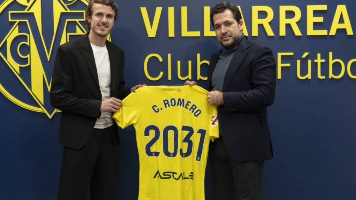 El Villarreal 'ata' a Romero hasta 2031