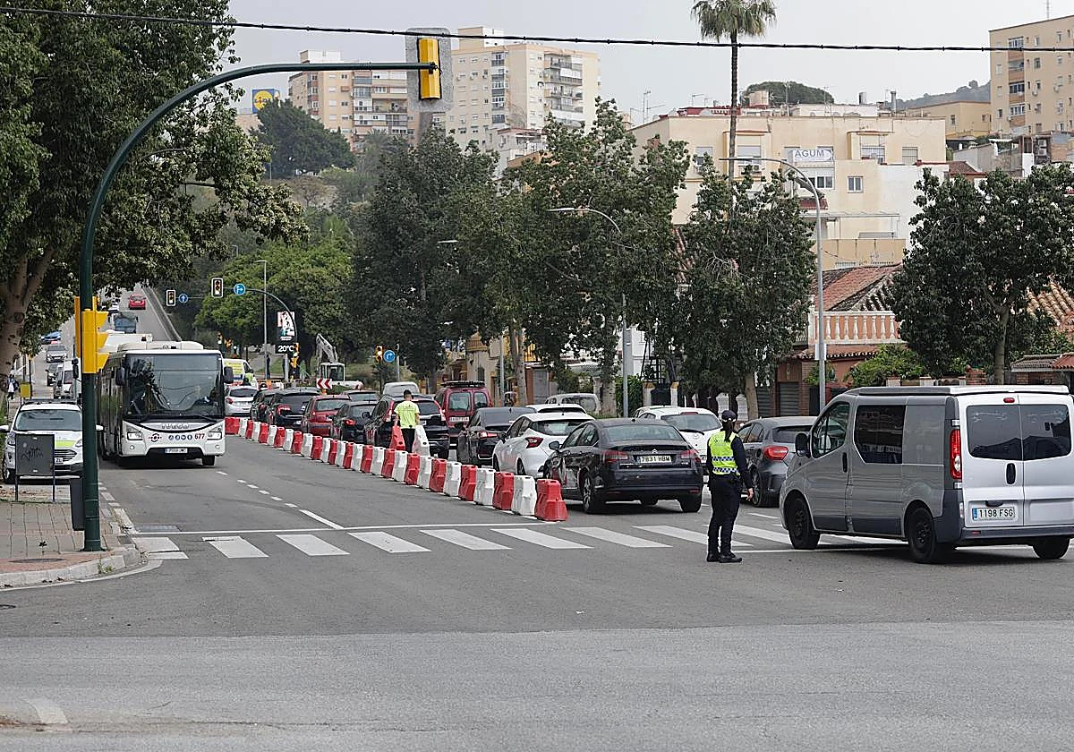 Cambios y cortes de tráfico en Málaga este fin de semana