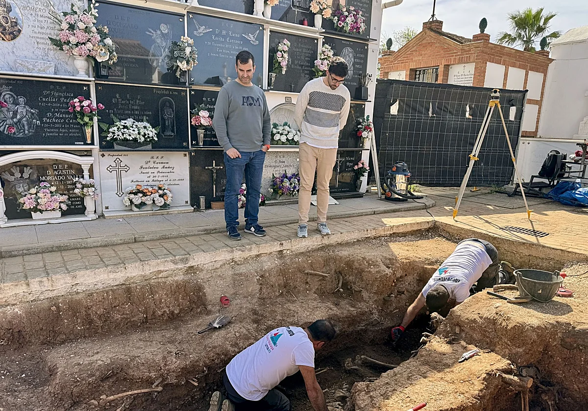 La exhumación de la primera fosa de la Guerra Civil en Campillos se cierra con la recuperación de 113 cuerpos