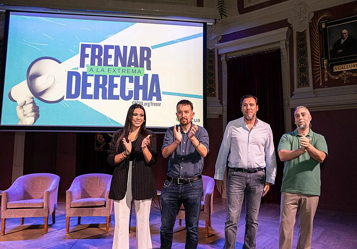 'La ceja' y las sombras en el Ateneo