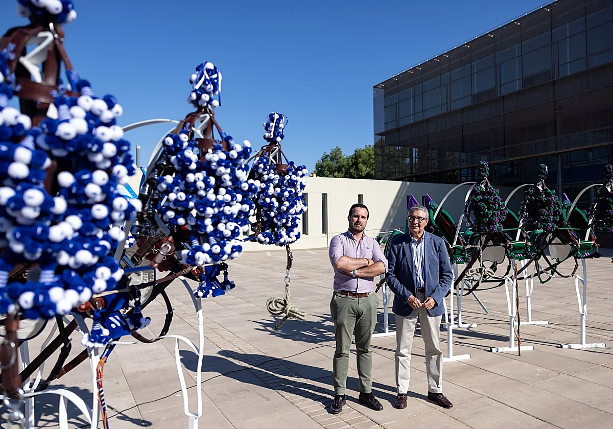Las mulillas de La Malagueta estrenarán atavíos con los colores de Málaga y provincia