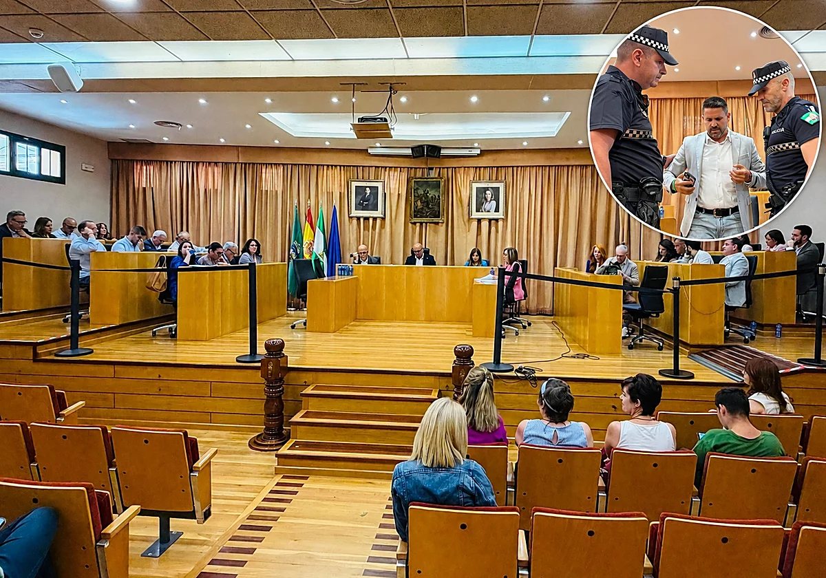 El pleno de Vélez-Málaga aborda transporte, vivienda, impuestos y acaba con la expulsión de José Pino