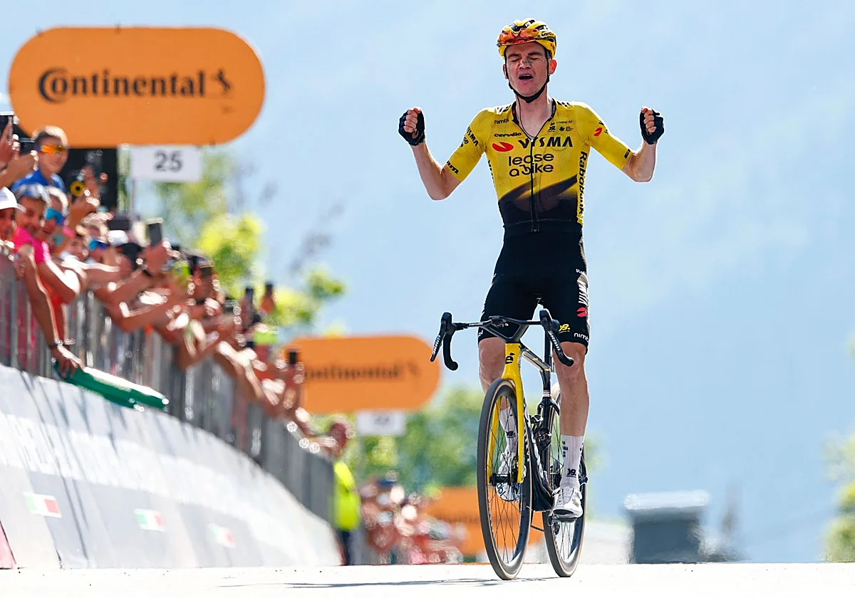 Kuss redondea el plan de Vingegaard en el Giro