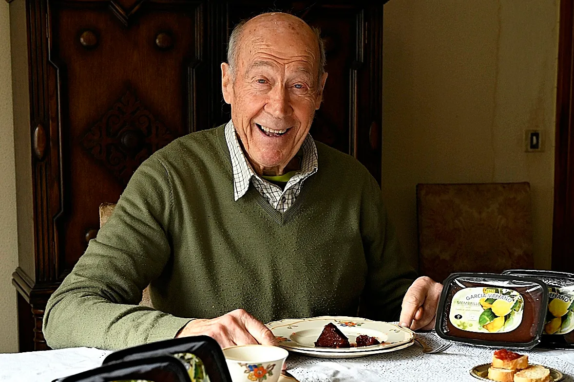 El exatleta que creó una empresa de membrillo 'gourmet' a los 80 años