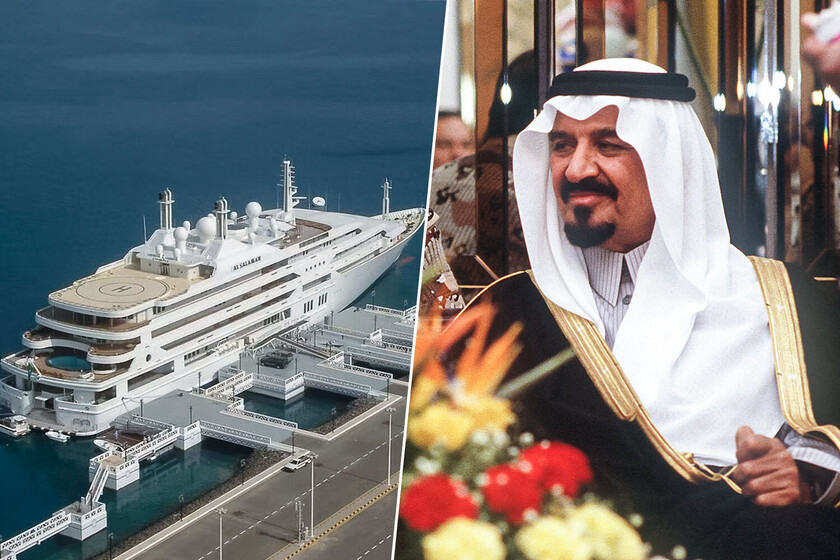 El megayate de este príncipe saudí escondía una obsesión inesperada: tres hospitales a bordo para tener atención médica exclusiva