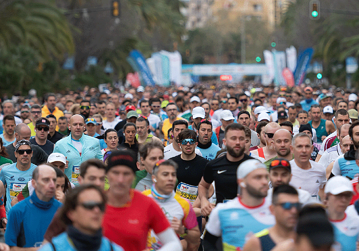 La Media Maratón de Málaga amplía a 12.000 dorsales, récord histórico