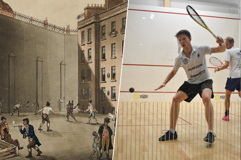 En el mundo hay millones de jugadores de squash. Sin saberlo, tienen una deuda con una cárcel londinense del siglo XVIII