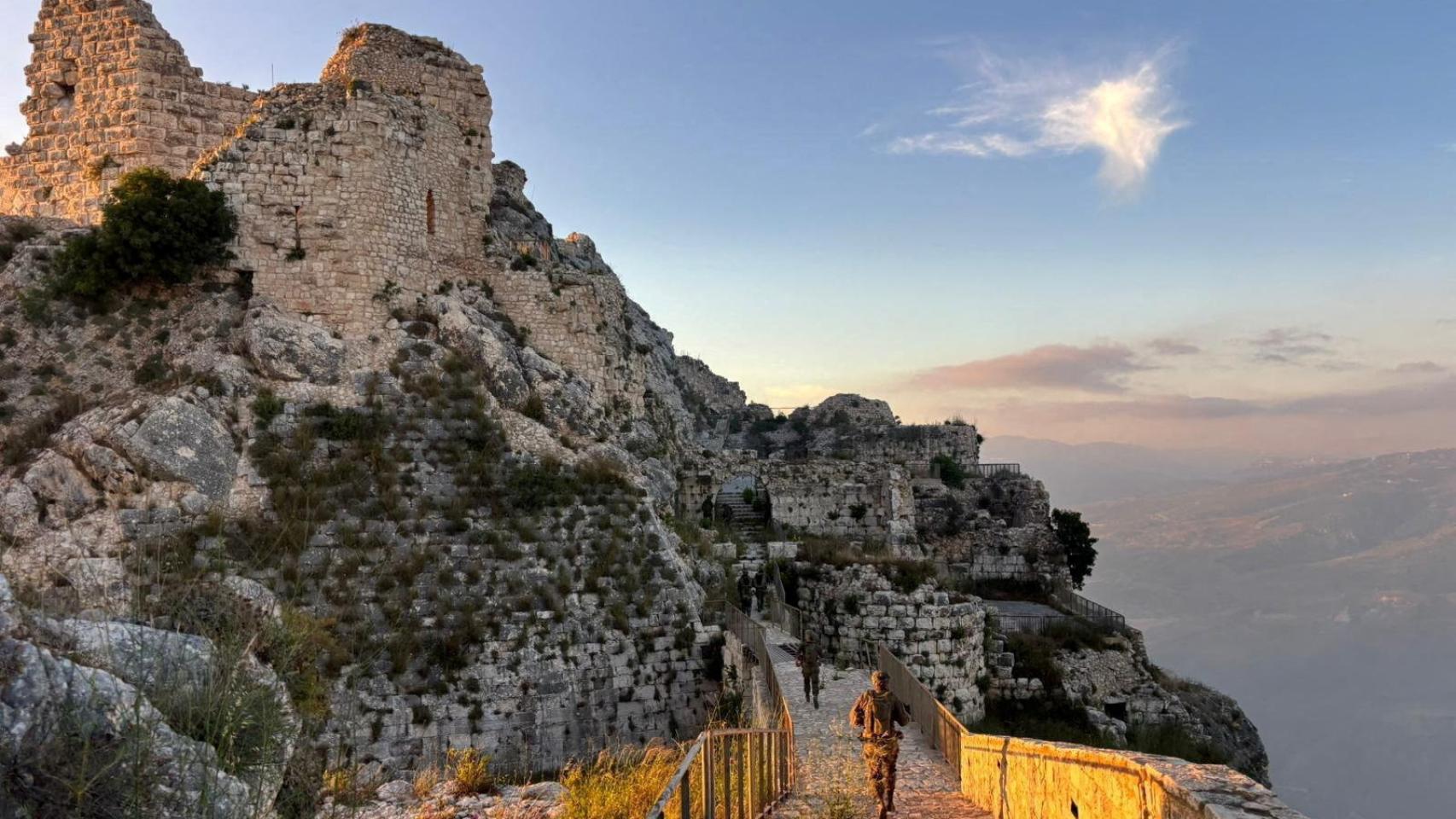 Israel toma un antiguo castillo templario en Líbano para controlar los territorios "dominados por Hezbolá"