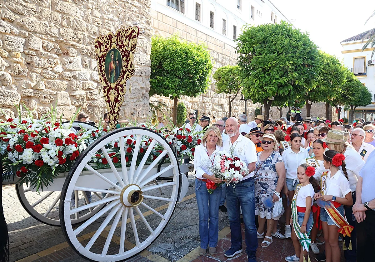 Marbella vive una de sus fiestas más arraigadas con la Romería de San Bernabé