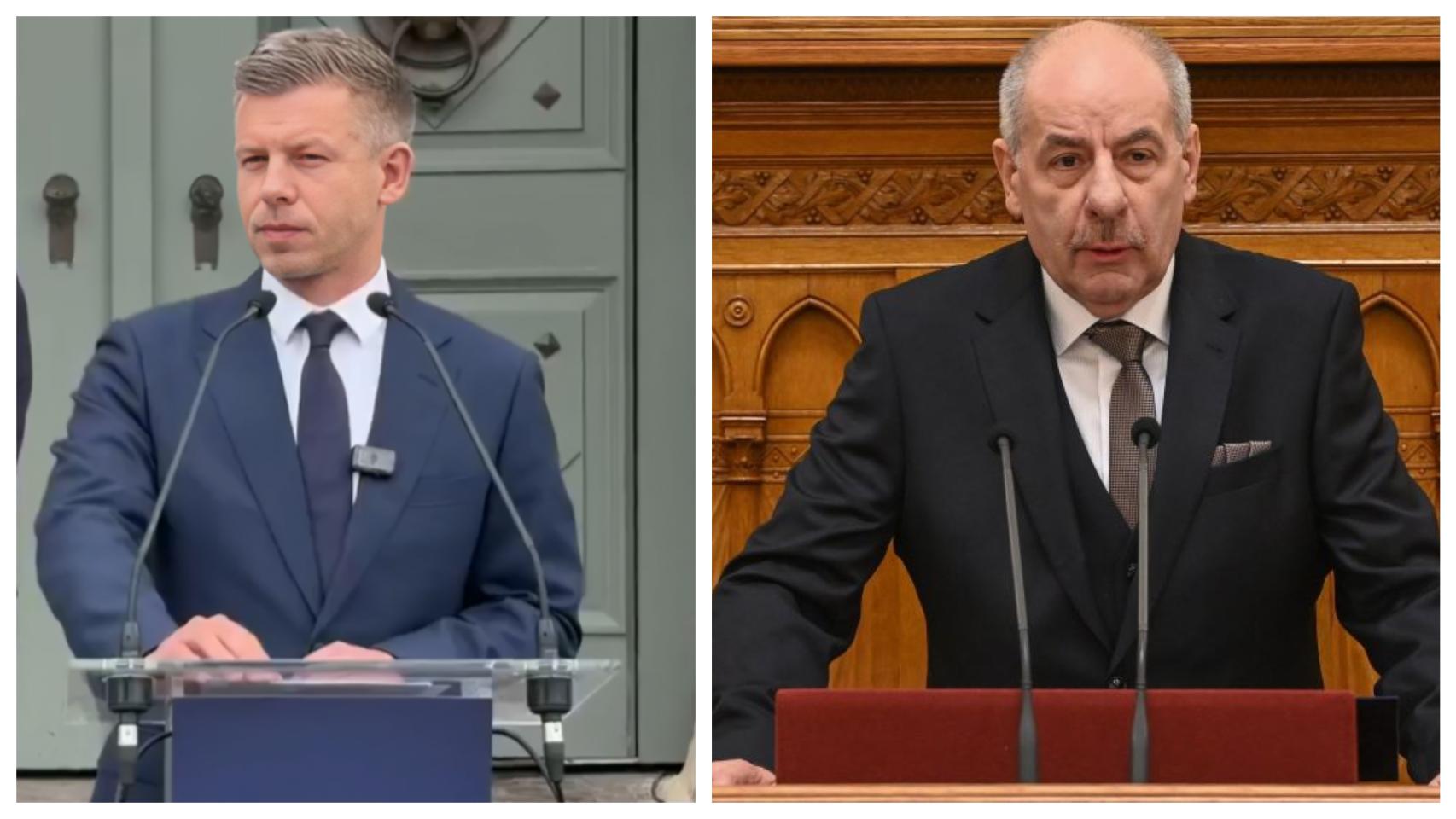 Magyar choca con el presidente húngaro por su negativa a dimitir: impulsará un proceso de destitución en el Parlamento
