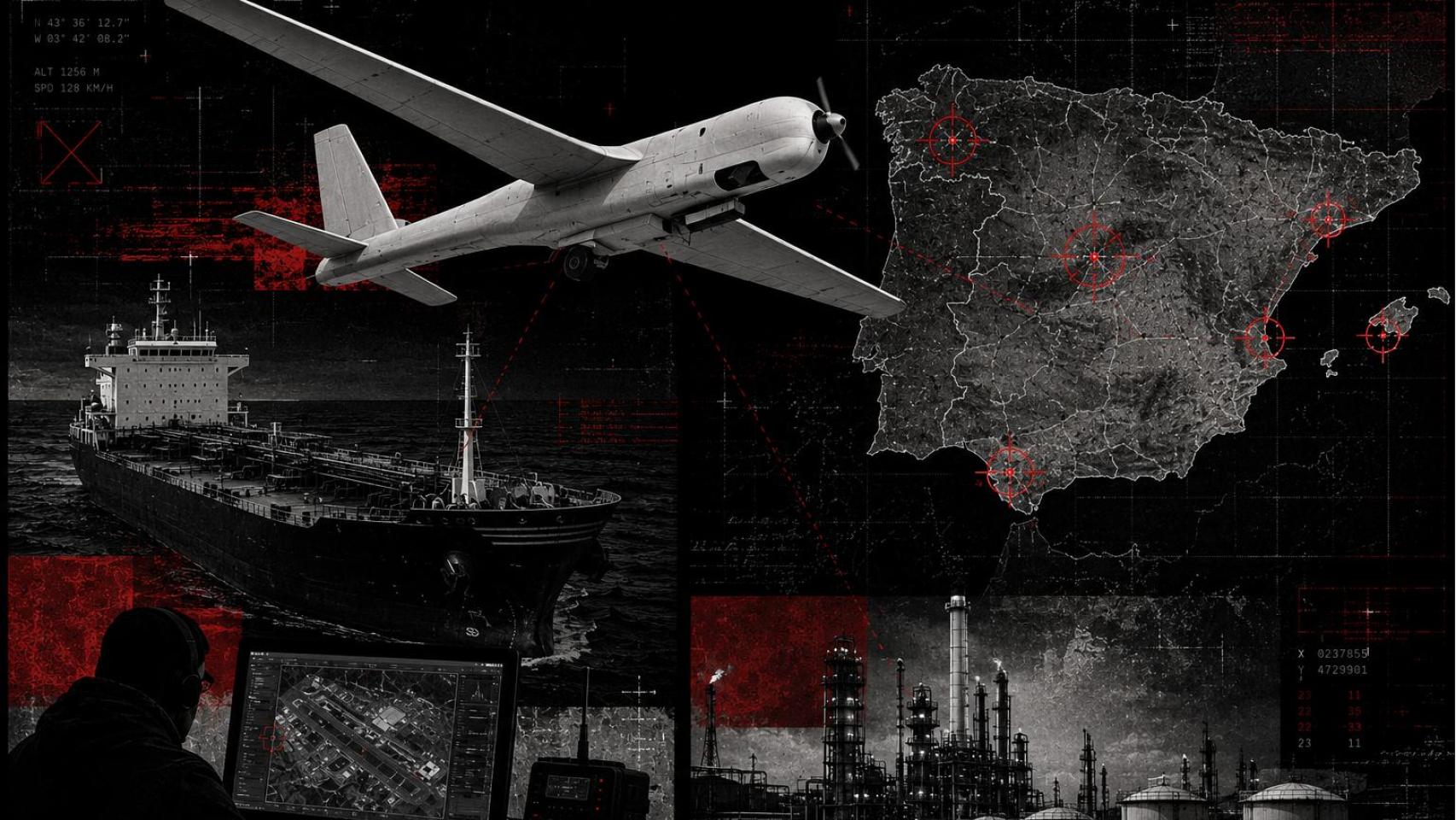 La flota de drones que surca España y cierra aeropuertos: Defensa teme que sean rusos, como el que atacó Rumanía