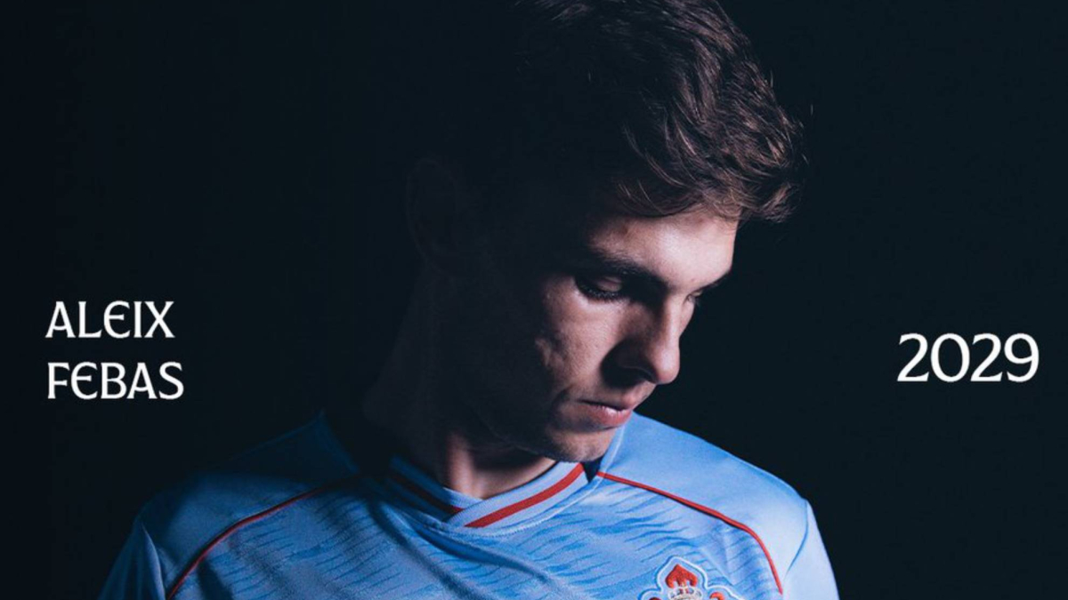 Aleix Febas firma con el Celta hasta 2029