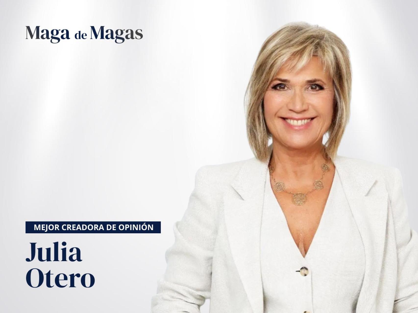 Julia Otero, Premio Maga de Magas a la Mejor Creadora de Opinión: la voz serena que invita a reflexionar en la radio