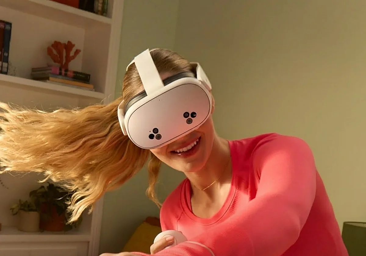 Sumérgete en la realidad virtual y disfruta de miles de experiencias inmersivas con las gafas de realidad virtual Meta Quest 3S