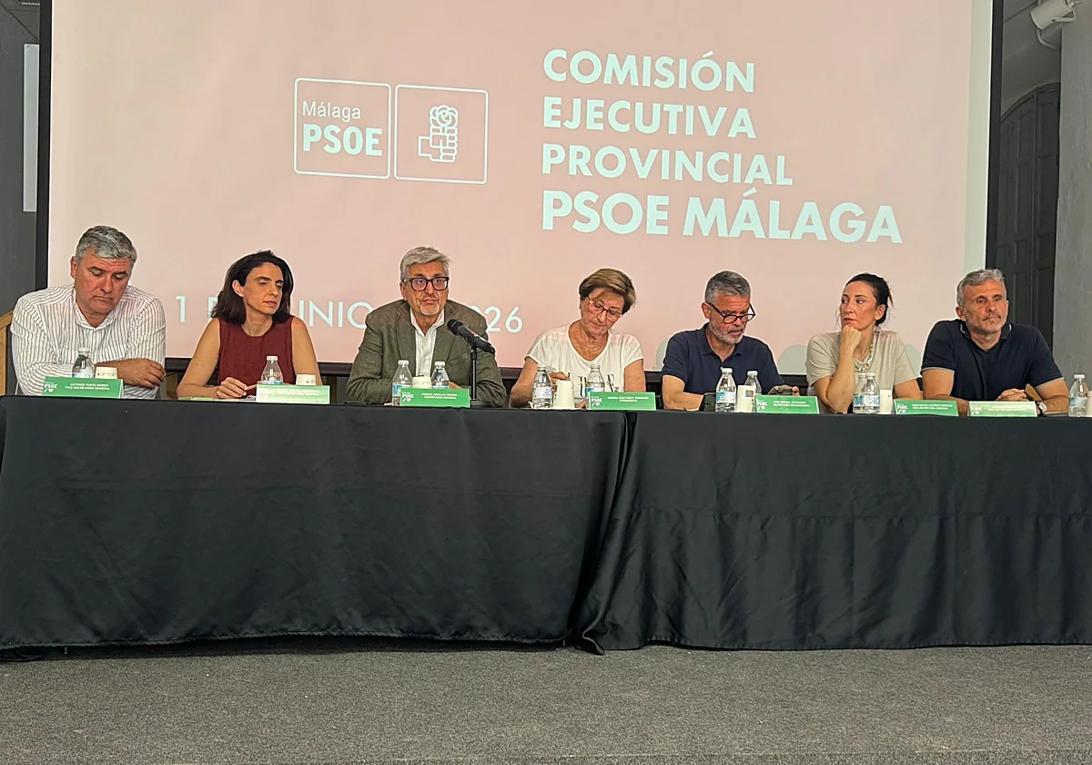 Caras nuevas en la ejecutiva del PSOE de Málaga