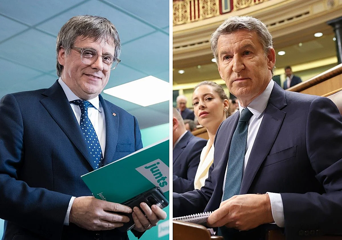 Junts recomienda a Feijóo ir a Waterloo a reunirse con Puigdemont si quiere proponer una moción de censura