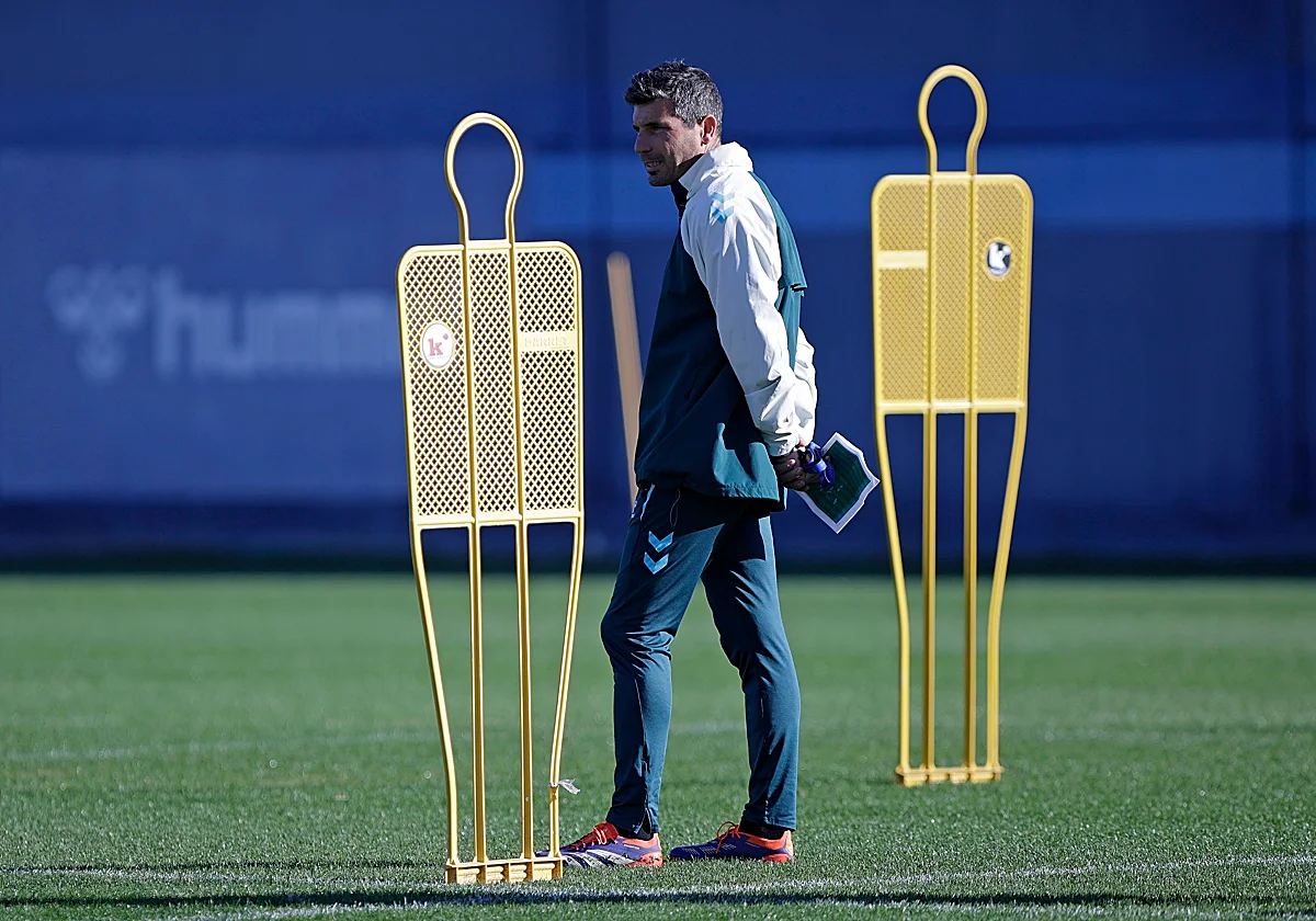 Funes: «El Almería es uno de los 'miuras' de Segunda, pero nosotros no vamos a dar ningún paso atrás»