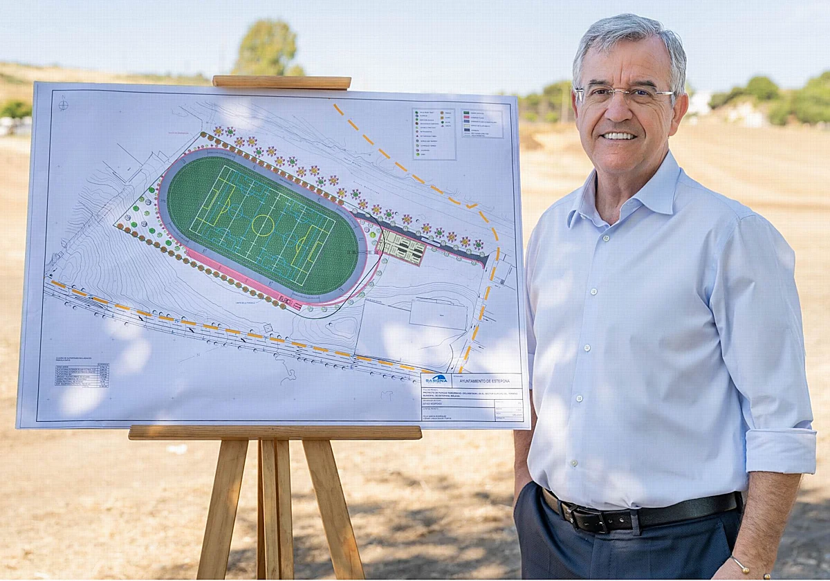 Estepona inicia la construcción de un velódromo con campo de fútbol y de rugby