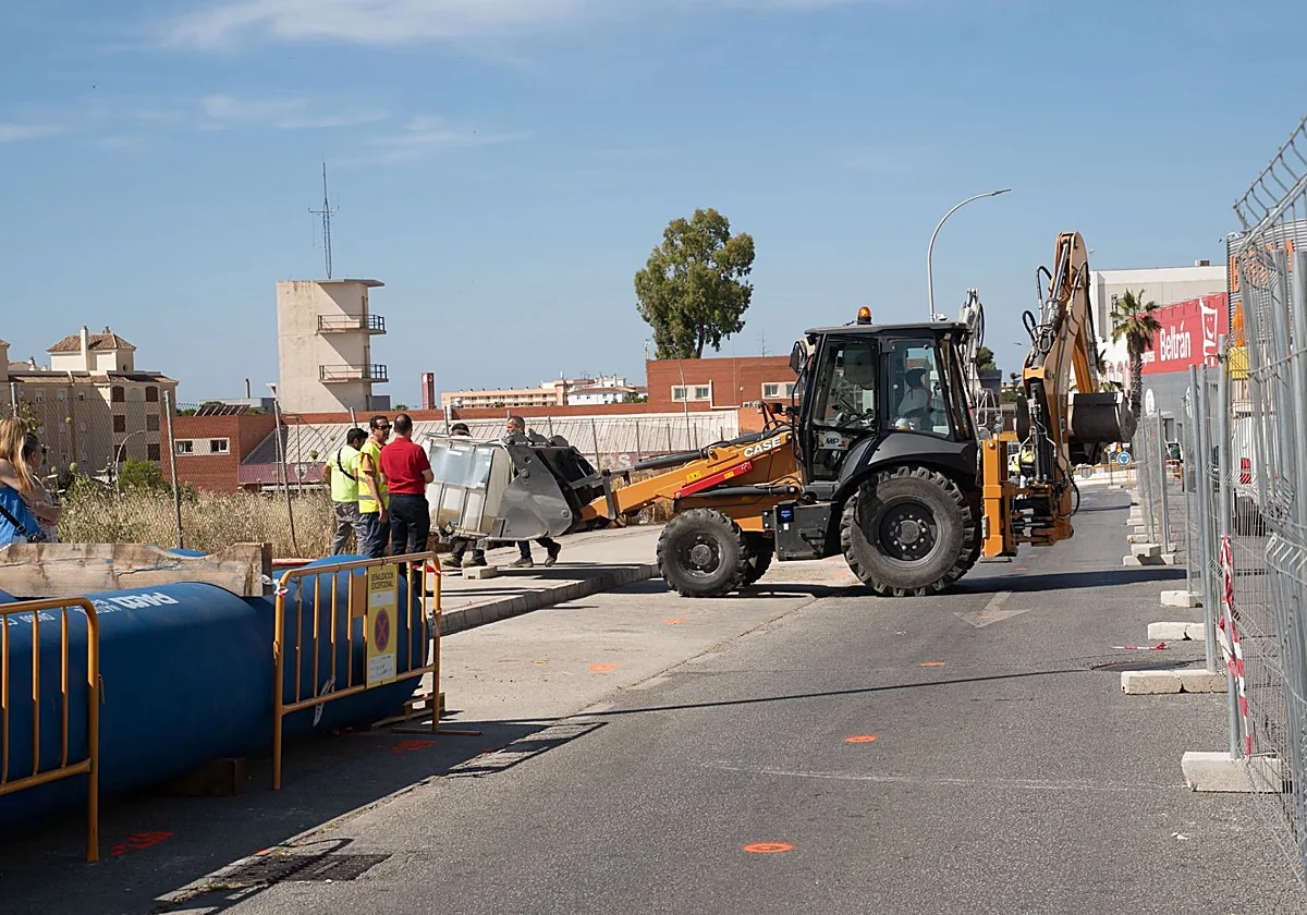 La Autovía del Agua entre Torremolinos y Benalmádena está ya al 50%