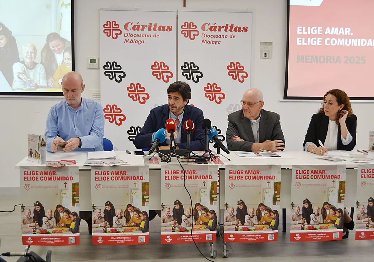 Una de cada cuatro familias atendidas por Cáritas en Málaga vive realquilada