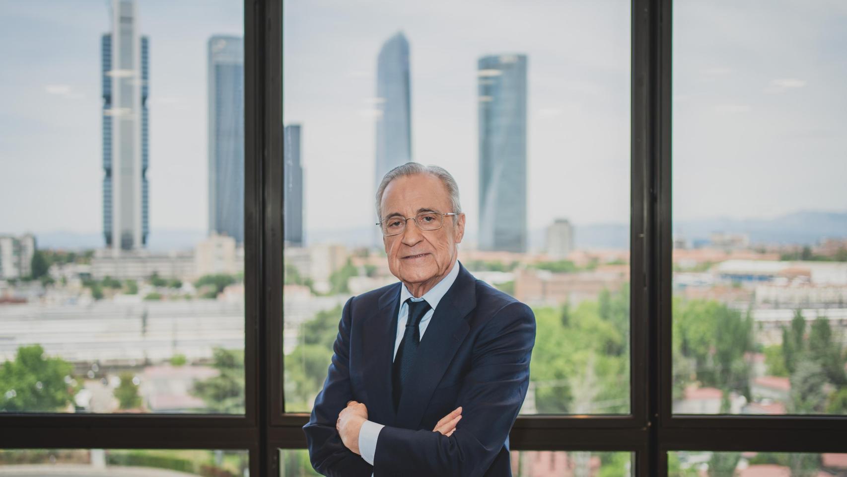 Florentino Pérez: "Este jueves anunciaré el primer gran fichaje del Real Madrid. Mi proyecto deportivo es tener a los mejores jugadores y seguir ganando"
