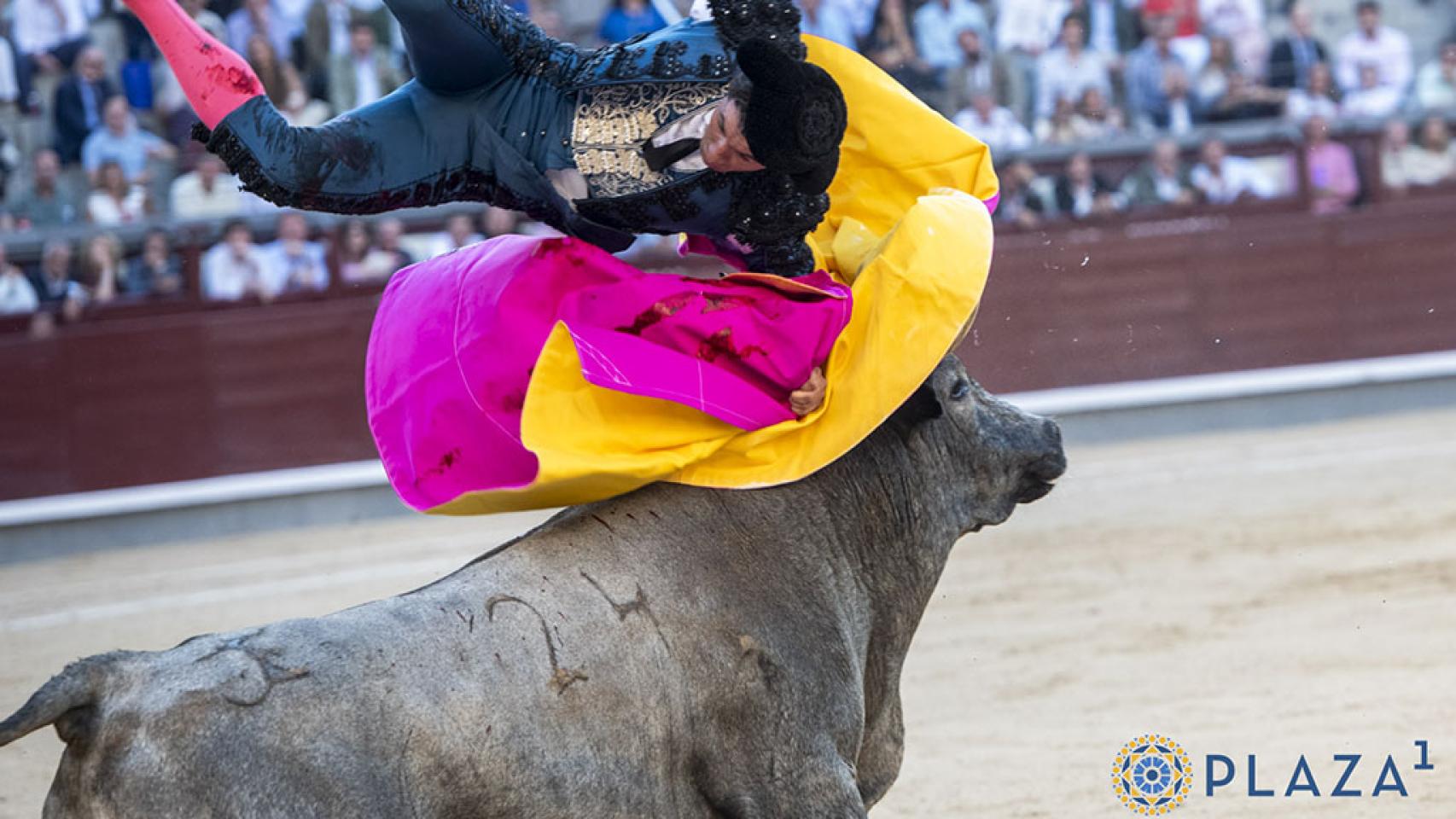 Herido grave tras sufrir una violenta cogida en Las Ventas el banderillero vallisoletano Rubén Sánchez