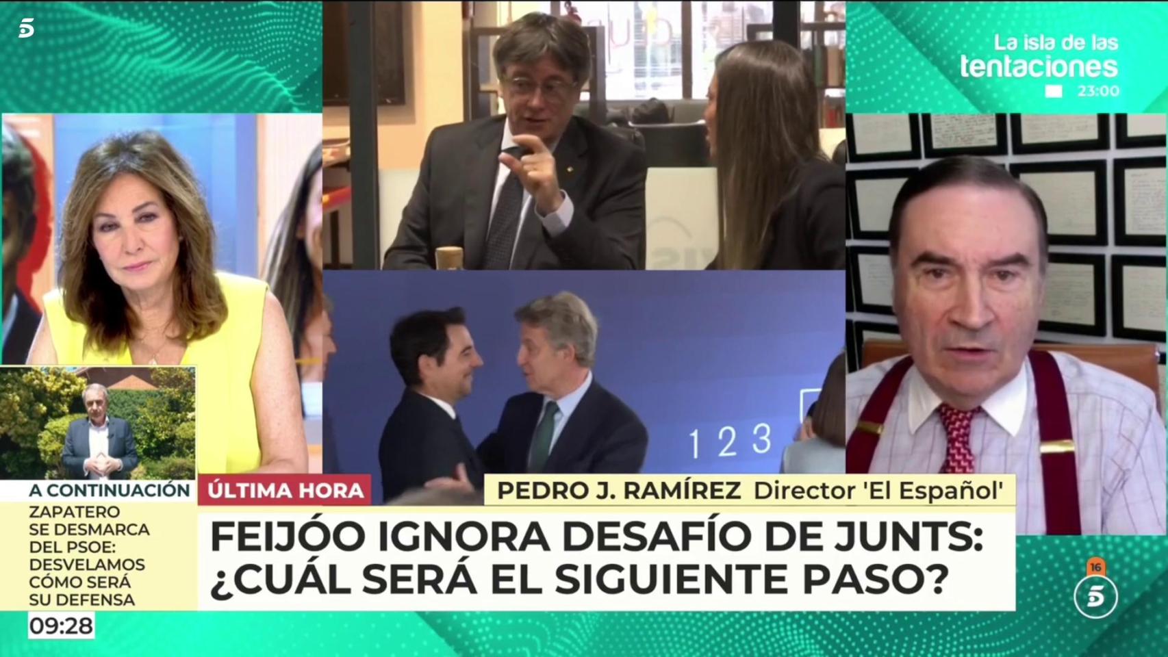 Pedro J.: "Las generales serán como tarde en marzo porque sus alcaldes y los socios le dirán a Sánchez 'pase usted primero'"