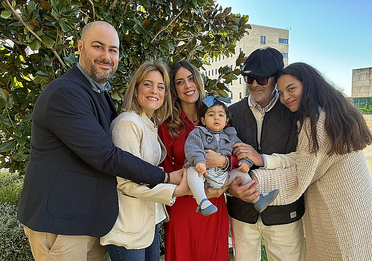 Malaga baby with congenital liver condition is reborn in Cordoba