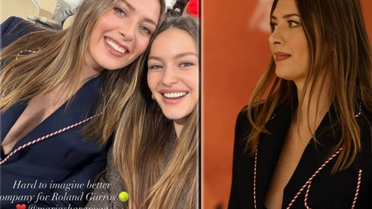 Sharapova se reencuentra con Roland Garros con 39 años y conquista París