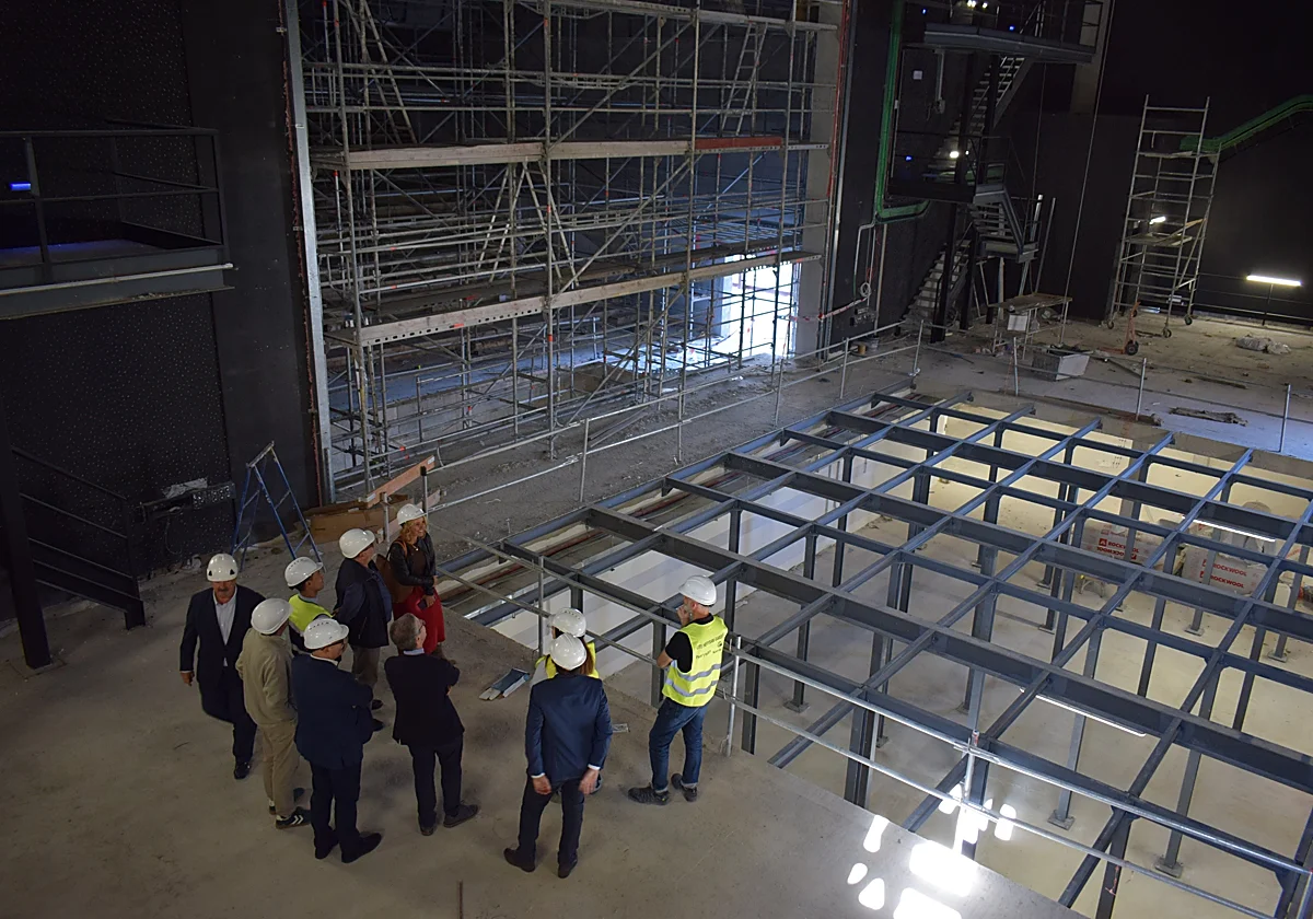 Alhaurín de la Torre afronta la última fase de su teatro con la idea de abrir en el primer trimestre de 2026