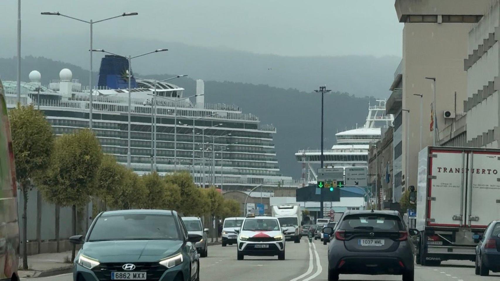 Vigo acoge su primera doble escala de cruceros de junio con más de 9.000 pasajeros