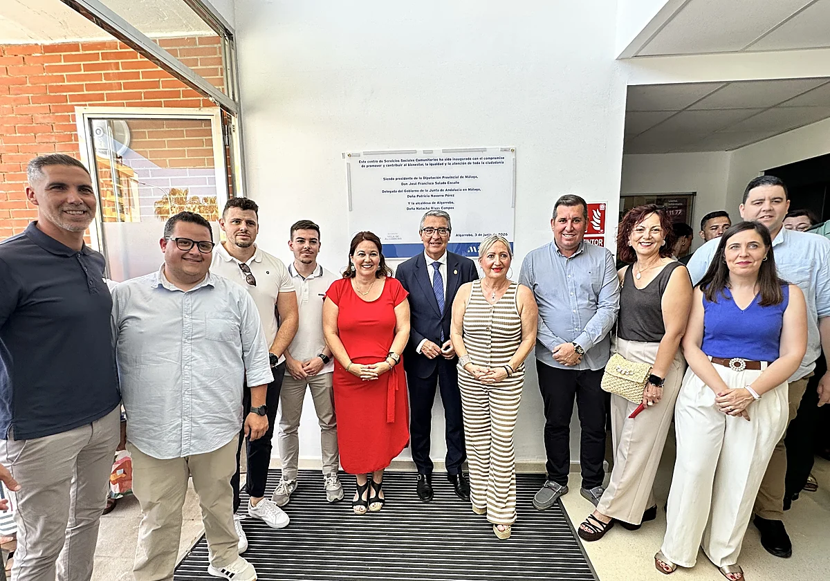El nuevo centro social de Algarrobo atenderá a 19 municipios de la Axarquía