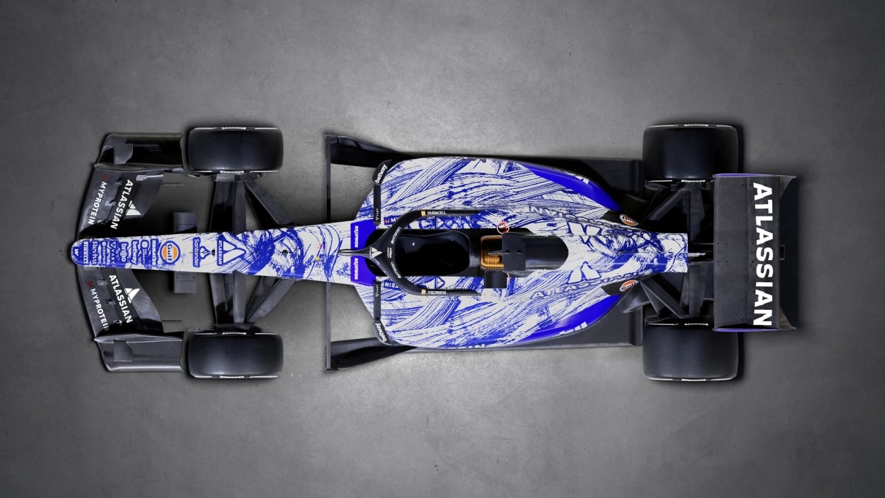 Williams F1 muestra su decoración para el test de Barcelona