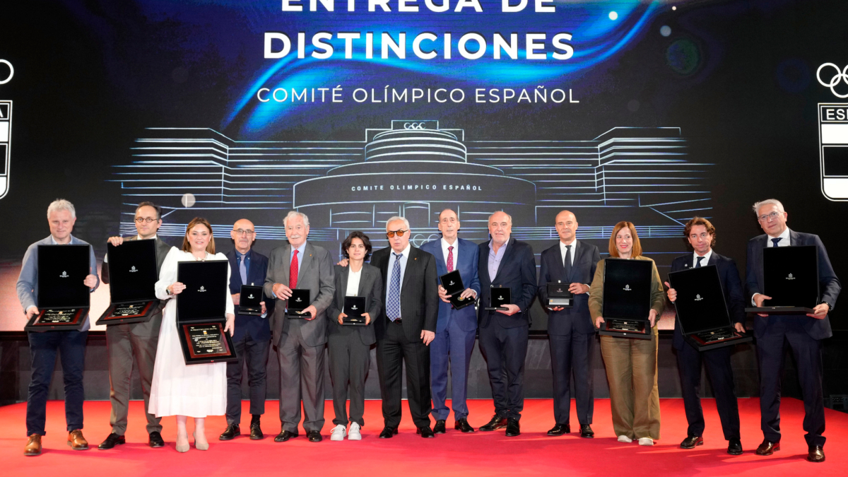 El COE otorga su máxima distinción a María Pérez y a Jordi Ribera