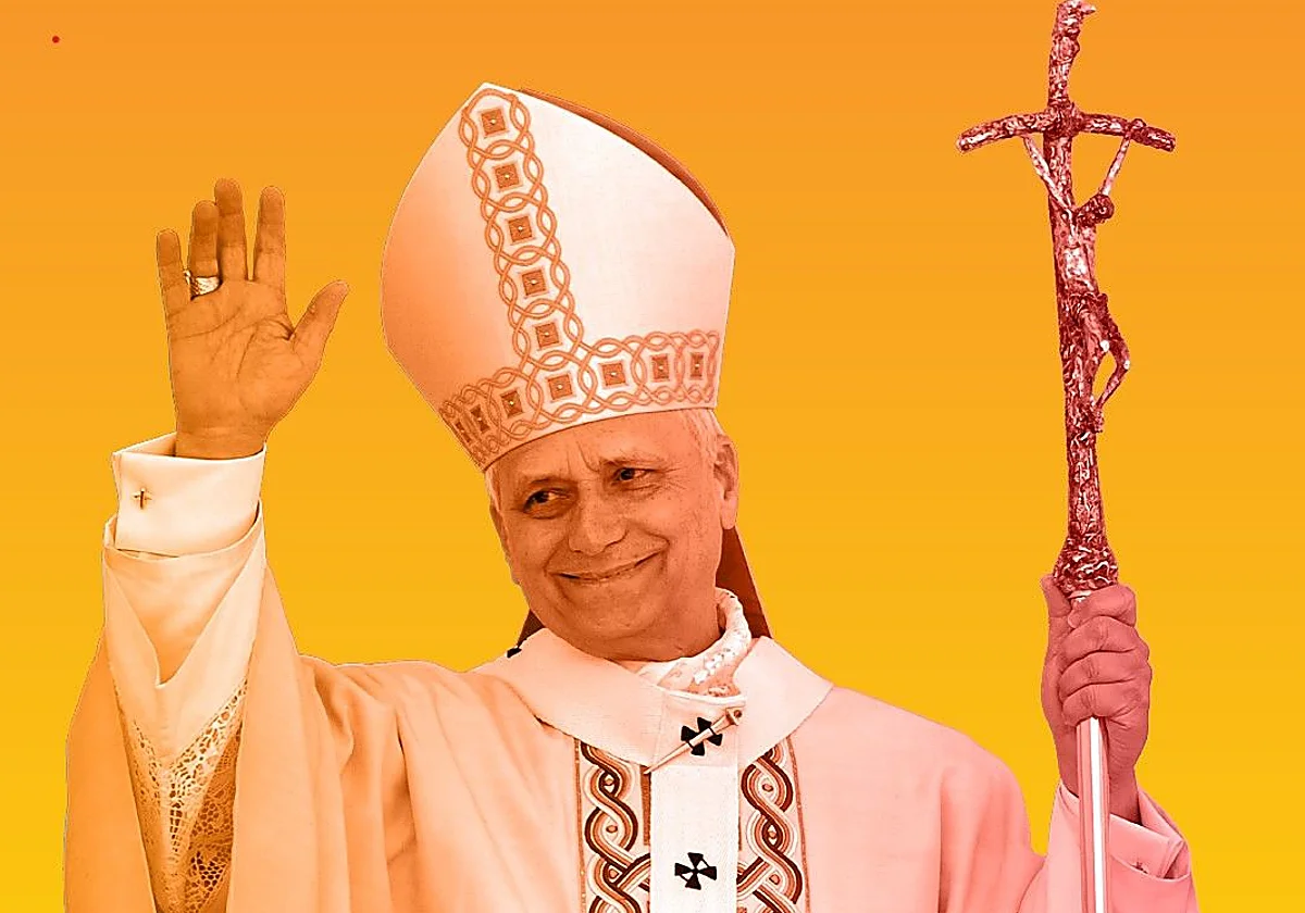 Amarillo papal para la velada blanca