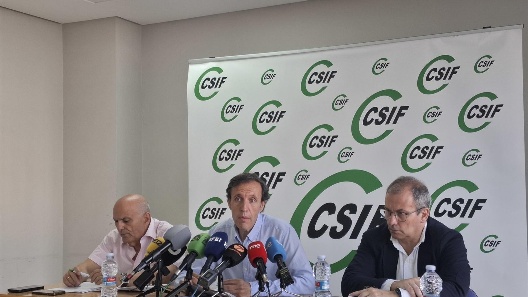 CSIF llevará a la Fiscalía los "ataques" a sus líderes tras firmar la subida salarial para los docentes valencianos