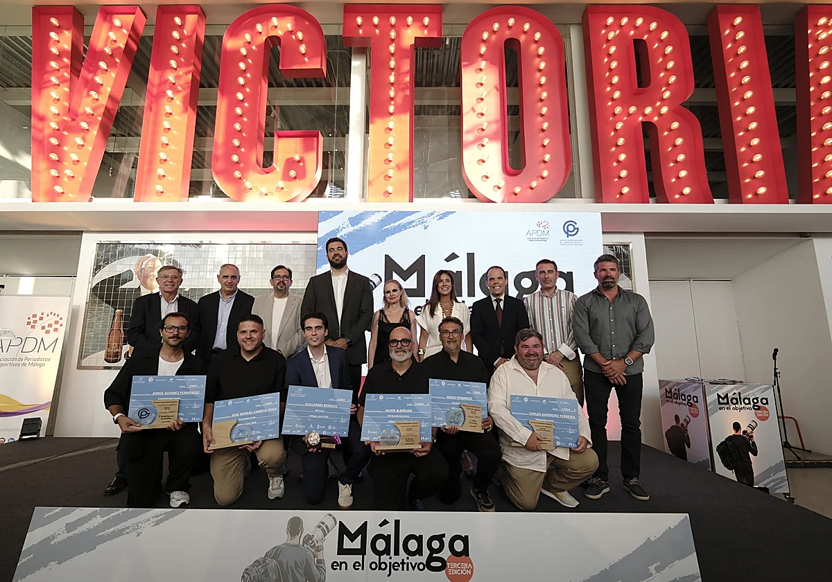 Los premios Málaga en el Objetivo reconocen las mejores fotografías deportivas del 2025