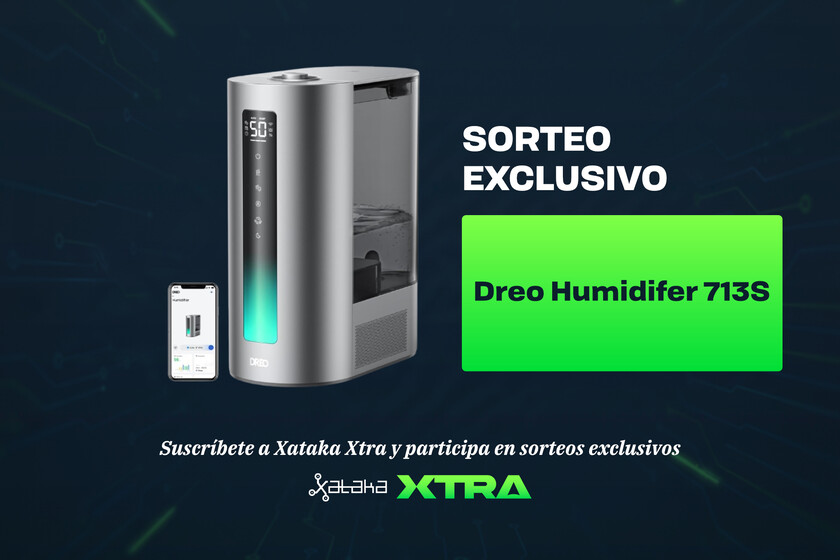 ¡Últimas horas para participar en el sorteo de un Dreo Humidifier 713S! Solo para miembros de Xataka Xtra