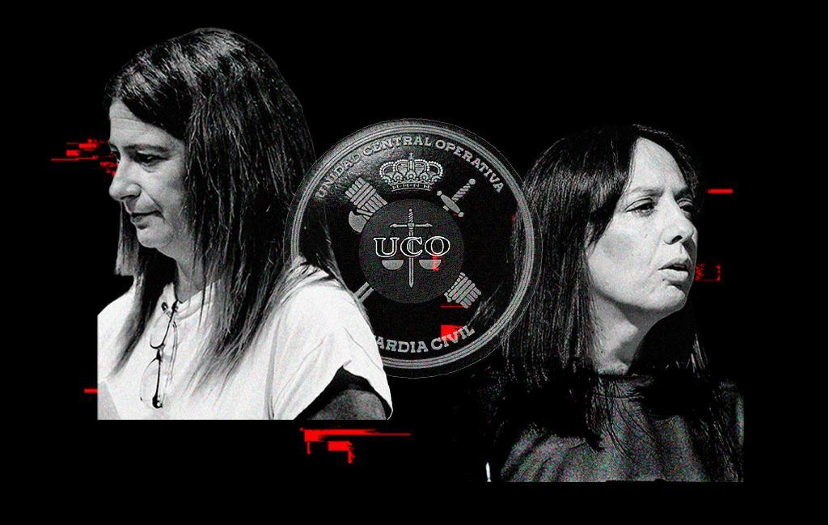 "Mi siguiente charla es con ella. Es de mi confianza": los audios muestran la cercanía de Leire y la directora de la Guardia Civil