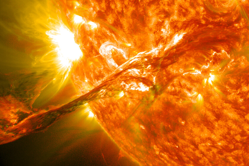 Un científico quiere construir un escudo espacial contra las tormentas solares. Su arma secreta: litio y bario
