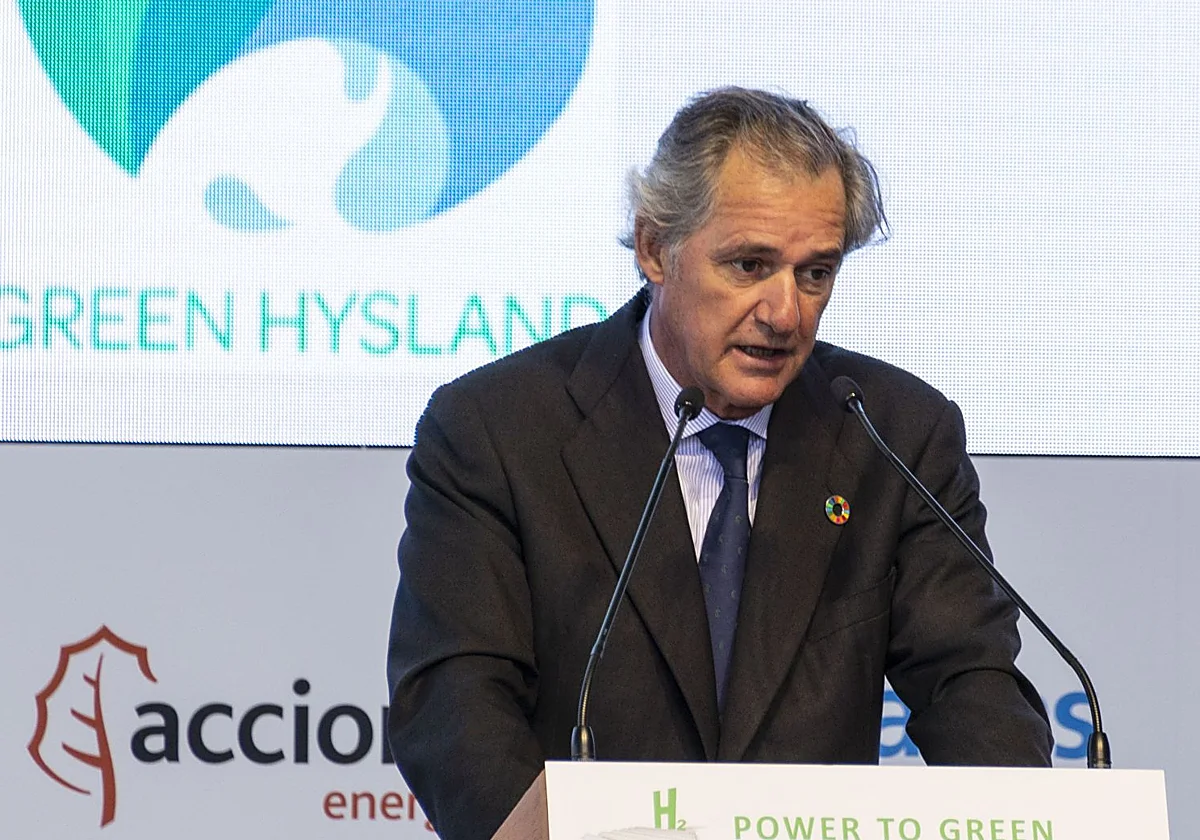 Entrecanales avisa de que depender de combustibles importados es una «vulnerabilidad estratégica»