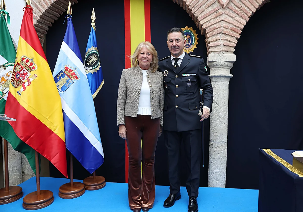 El intendente Francisco Florentino Ruiz toma posesión como nuevo jefe de la Policía Local de Marbella