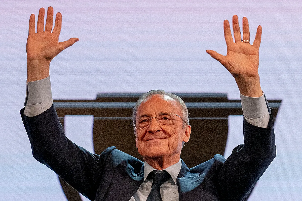 Florentino Pérez: "Es un orgullo que el Papa sea del Real Madrid"