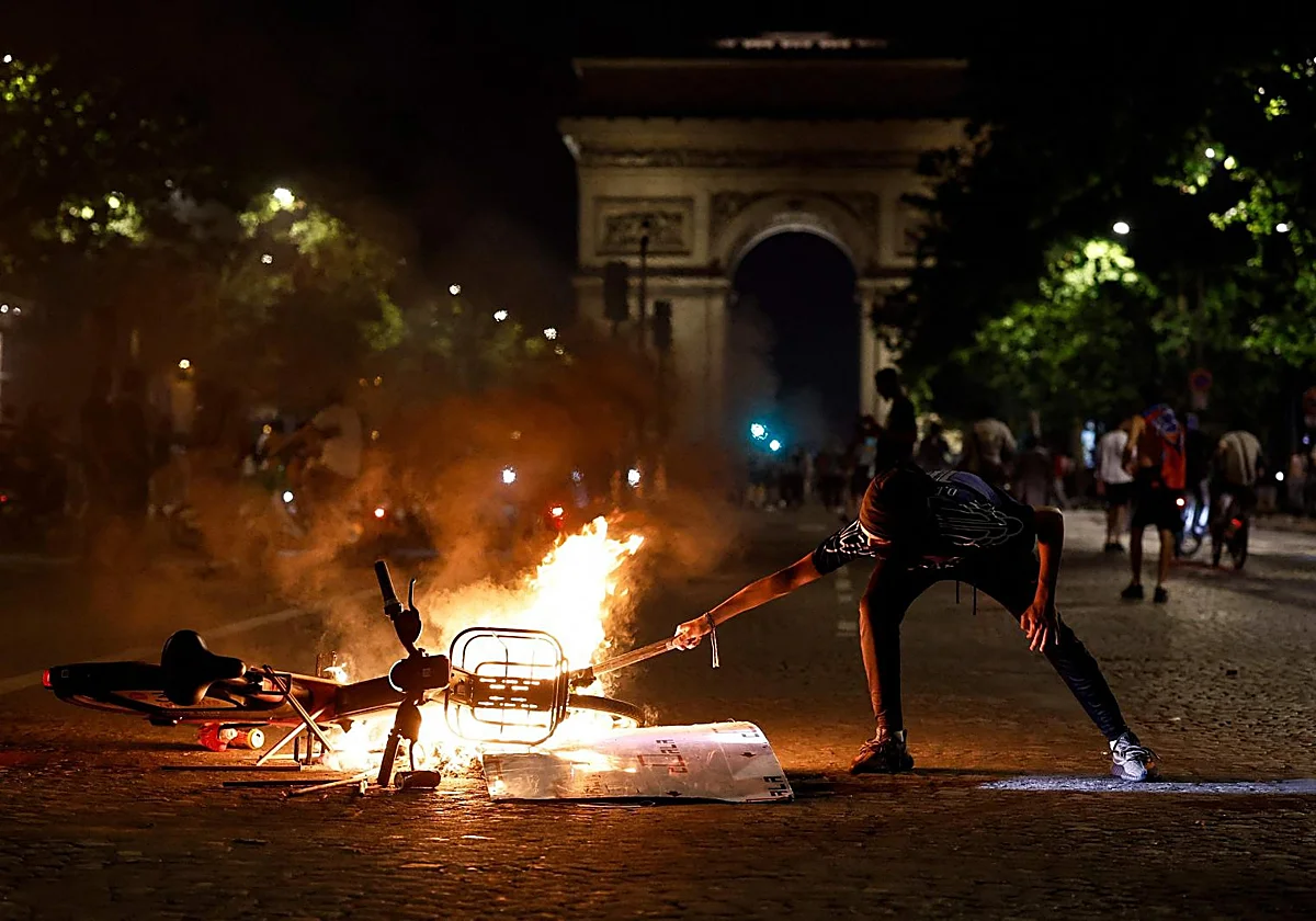La violencia «gratuita» sacude París: «Hay un deseo de destrozar por destrozar»