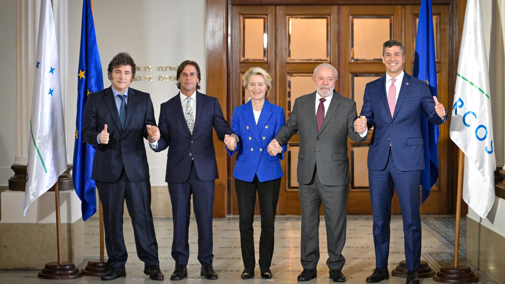 Von der Leyen se arriesga a perder 49.000 millones en exportaciones europeas si no consigue un acuerdo con los 27 sobre Mercosur